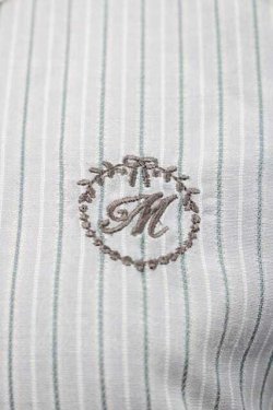 画像4: m petit by misako / ストライプワンピース S 中青 I-26-01-13-073-LO-OP-SA-ZI