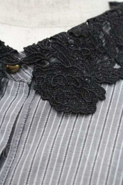 画像3: m petit by misako / ストライプワンピース S 中灰 I-26-01-13-074-LO-OP-SA-ZI