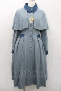 Forest Wardrobe 森林衣樹 / ケープデザインワンピース M 青 I-26-01-13-075-0-OP-SA-ZI
