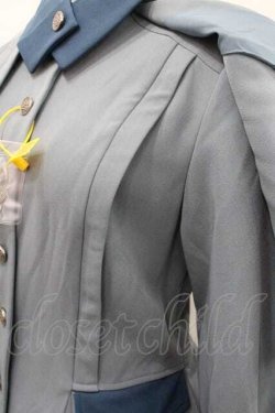 画像5: Forest Wardrobe 森林衣樹 / ケープデザインワンピース M 青 I-26-01-13-075-0-OP-SA-ZI