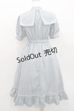 画像2: Kurumi Collaboration / マリンアカデミアワンピース SS 淡青 I-26-01-13-076-0-OP-SA-ZI