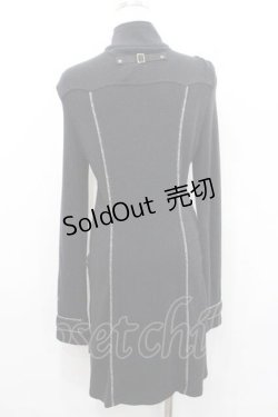 画像2: Ozz Croce / ハイネックZIP長袖ワンピース  黒 I-26-01-13-081-OO-OP-SA-ZI