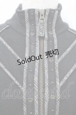 画像4: Ozz Croce / ハイネックZIP長袖ワンピース  黒 I-26-01-13-081-OO-OP-SA-ZI