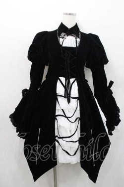 画像1: ATELIER PIERROT / Blackwing Crucifix Dress Set -水銀燈コラボ-  ブラック I-26-01-13-082-EL-OP-SA-ZI