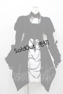 画像1: ATELIER PIERROT / Blackwing Crucifix Dress Set -水銀燈コラボ-  ブラック I-26-01-13-082-EL-OP-SA-ZI