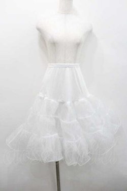 画像1: LOLITAその他(お買取対象外) / オーガンジーパニエ  ホワイト I-26-01-13-083-LO-SK-SA-ZI