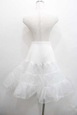 画像2: LOLITAその他(お買取対象外) / オーガンジーパニエ  ホワイト I-26-01-13-083-LO-SK-SA-ZI