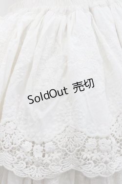 画像3: Miss Point / レース段々スカート M 生成り I-26-01-13-085-0-OP-SA-ZI