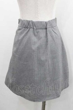 画像2: evelyn / ギンガムチェックスカート  黒Ｘ白チェック I-26-01-13-088-LO-SK-SA-ZI