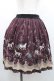 画像1: axes femme / メリーゴーランド柄スカート Ｍ ワイン I-26-01-13-091-AX-SK-TE-ZI (1)