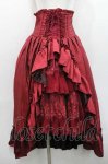 画像1: ATELIER PIERROT / Fairy Lace Corset Skirt  赤 I-26-01-13-093-EL-SK-SA-ZI (1)