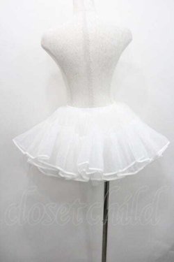 画像2: Wunderwelt / オリジナルドロワーズミニパニエ(30cm)  ホワイト I-26-01-13-095-EL-SK-SA-ZI