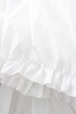 画像3: Wunderwelt / オリジナルドロワーズミニパニエ(30cm)  ホワイト I-26-01-13-095-EL-SK-SA-ZI