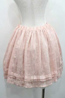 画像2: F i.n.t / シフォンミニスカート  ピンク I-26-01-13-100-CA-SK-SA-ZI