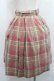 画像2: F i.n.t / ベルト付きチェックウールスカート  ピンク I-26-01-13-101-0-SK-SA-ZI (2)