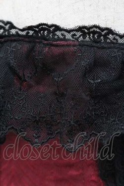 画像4: Vallee lys / Fleur de Brumeコルセット  エンジＸ黒 I-26-01-13-102-GO-TO-SA-ZI