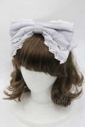 LOLITAその他(お買取対象外) / 総柄リボンカチューシャ  ラベンダー I-26-01-13-104-LO-AC-SA-ZI