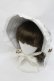 画像1: AURORA BOREALIS / リボンパールレースボンネット  ミントＸ白 I-26-01-13-105-0-AC-SA-ZI (1)