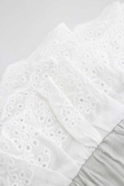 画像7: AURORA BOREALIS / リボンパールレースボンネット  ミントＸ白 I-26-01-13-105-0-AC-SA-ZI