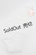 BABY,THE STARS SHINE BRIGHT / ローズリボンレースアップソックス  白 I-26-01-13-107-BA-ZA-SA-ZI