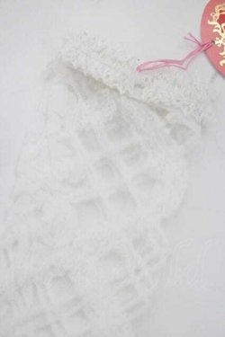 画像3: BABY,THE STARS SHINE BRIGHT / レーシィレースアップソックス  白 I-26-01-13-111-BA-ZA-SA-ZI