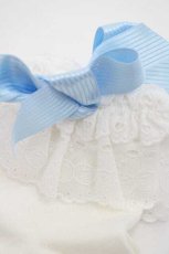 画像3: BABY,THE STARS SHINE BRIGHT / Sweet Cherriesクルーソックス  白Ｘサックス I-26-01-13-115-BA-ZA-SA-ZI (3)