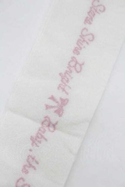 画像3: BABY,THE STARS SHINE BRIGHT / キラキラBABYロゴオーバーニーソックス  白 I-26-01-13-117-BA-ZA-SA-ZI