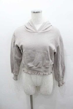 画像1: An MILLE / ショートパーカー  ベージュ I-26-01-13-018-EL-TO-SA-ZI