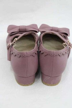 画像3: axes femme Kawaii / クロスベルトリボンパンプス S ピンク I-26-01-13-118-AX-SH-SA-ZI