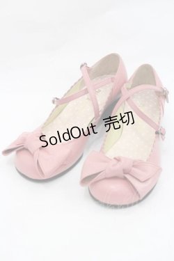 画像1: Emily Temple cute / リボンシューズ 22.5 ピンク I-26-01-13-120-ET-SH-SA-ZI