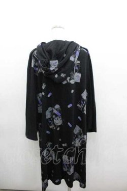 画像2: SEX POT ReVeNGe / 病みベア。GIGAプルパーカ  ブラック I-26-01-13-021-SP-TO-SA-ZI