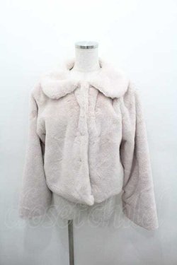 画像1: Honey Cinnamon / ファージャケット  ピンク I-26-01-13-025-LO-JA-SA-ZI