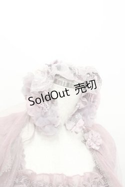 画像2: Mie Ye / 香水瓶&ローズ柄オーガンジーワンピースセット  アイボリーＸラベンダー I-26-01-13-031-0-OP-SA-ZI