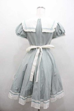 画像2: 仲夏物語 / セーラー半袖ワンピース S ミントＸアイボリー I-26-01-13-044-EL-OP-SA-ZI