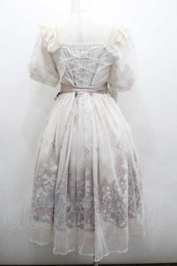 画像2: NyaNya（海外ロリータブランド） / 金魚柄ワンピースセット A アイボリー I-26-01-13-045-LO-OP-SA-ZI