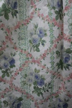 画像2: Jane Marple Dans Le Salon / ローズブーケプリントノースリーブワンピース  アイボリーＸグリーン I-26-01-15-036-JM-OP-SA-ZI