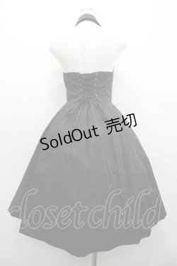 画像2: Sheglit / ホルターネックベストワンピース  黒 I-26-01-15-057-EL-OP-SA-ZI