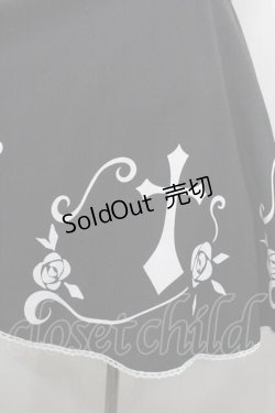 画像3: Moi-meme-Moitie / 薔薇十字ジャンパースカート 9号 黒 I-26-01-15-059-MO-OP-TE-ZI