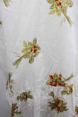 画像3: PINK HOUSE / いちごブーケプリント半袖ワンピース  アイボリー I-26-01-15-064-LO-OP-SA-ZI