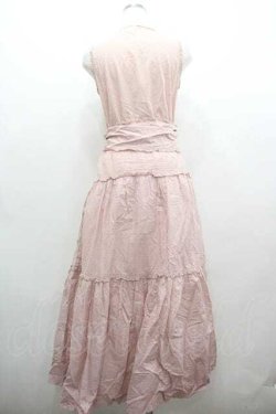 画像2: PINK HOUSE / ギンガムチェックノースリーブワンピース  ピンクチェック I-26-01-15-069-LO-OP-SA-ZI