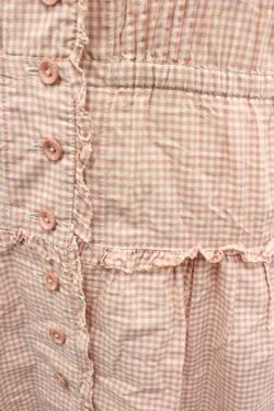 画像4: PINK HOUSE / ギンガムチェックノースリーブワンピース  ピンクチェック I-26-01-15-069-LO-OP-SA-ZI