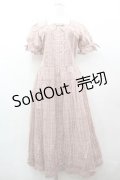 PINK HOUSE / チェックリボン半袖ワンピース  ピンクチェック I-26-01-15-074-LO-OP-SA-ZI