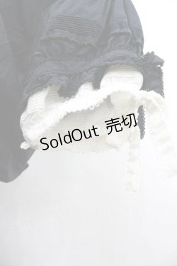 画像3: WONDERFUL WORLD / 二重袖半袖ワンピース  ブラック I-26-01-15-084-LO-OP-SA-ZI