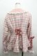 画像2: Chalmiere / タータンチェックジャケット M ピンク I-26-01-15-010-0-JA-SA-ZI (2)