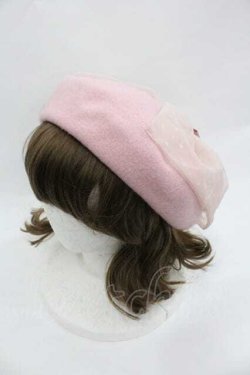 画像3: m petit by misako / AM*NIリボンベレー  ピンク I-26-01-15-102-LO-AC-SA-ZI