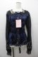 画像1: metamorphose / 【プラスサイズ】Fantasy Starry Sky〜幻想的な星空〜ブラウス 2 ネイビー I-26-01-15-012-ME-BL-SA-ZI (1)