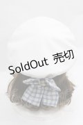 Amavel / Dreaming リボンベレー帽  白×サックス I-26-01-15-106-CA-AC-TE-ZI