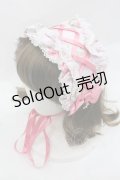 metamorphose / シャーロットレースアップヘッドドレス  ピンク I-26-01-15-108-ME-AC-SA-ZI