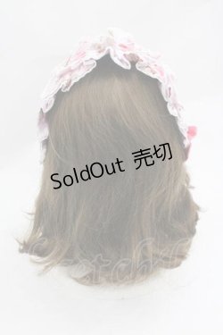 画像3: metamorphose / シャーロットレースアップヘッドドレス  ピンク I-26-01-15-108-ME-AC-SA-ZI