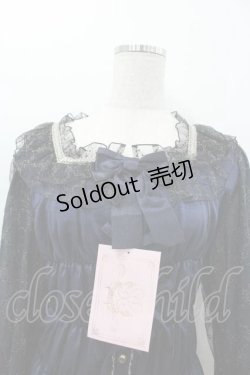 画像3: metamorphose / 【プラスサイズ】Fantasy Starry Sky〜幻想的な星空〜ブラウス 2 ネイビー I-26-01-15-012-ME-BL-SA-ZI